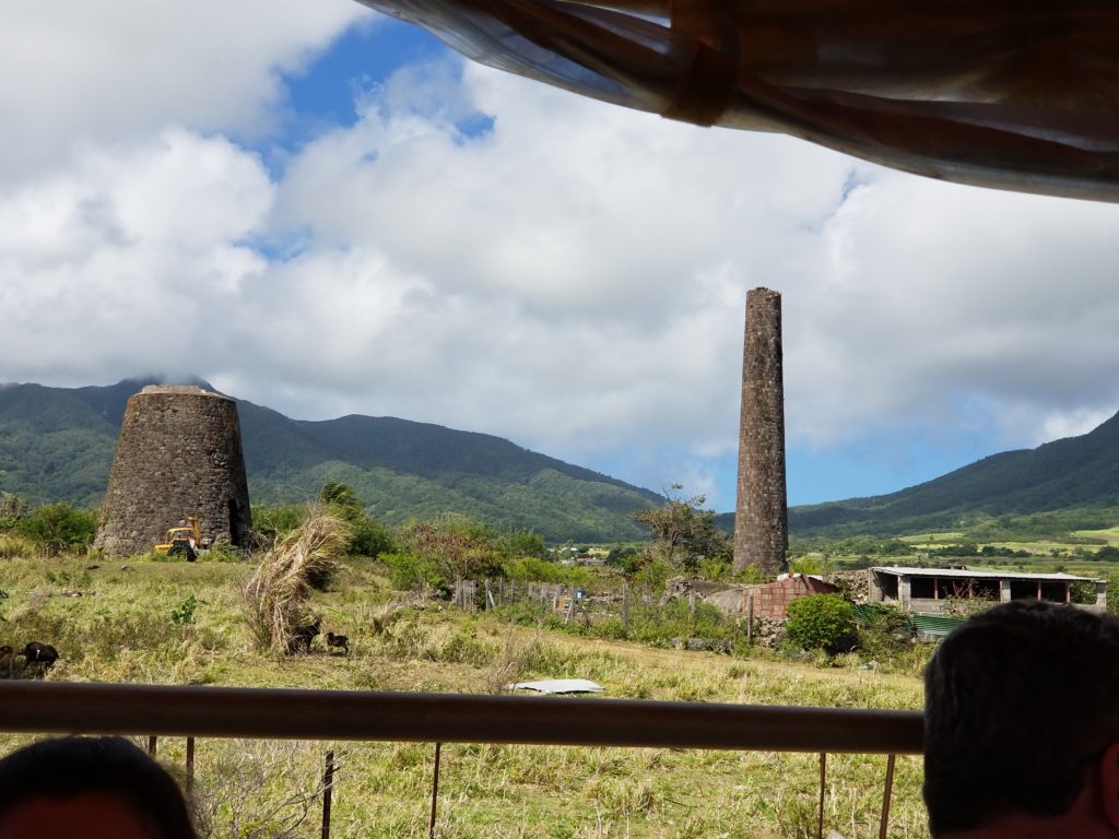 Remains of Sugar Mills on St. Kitts